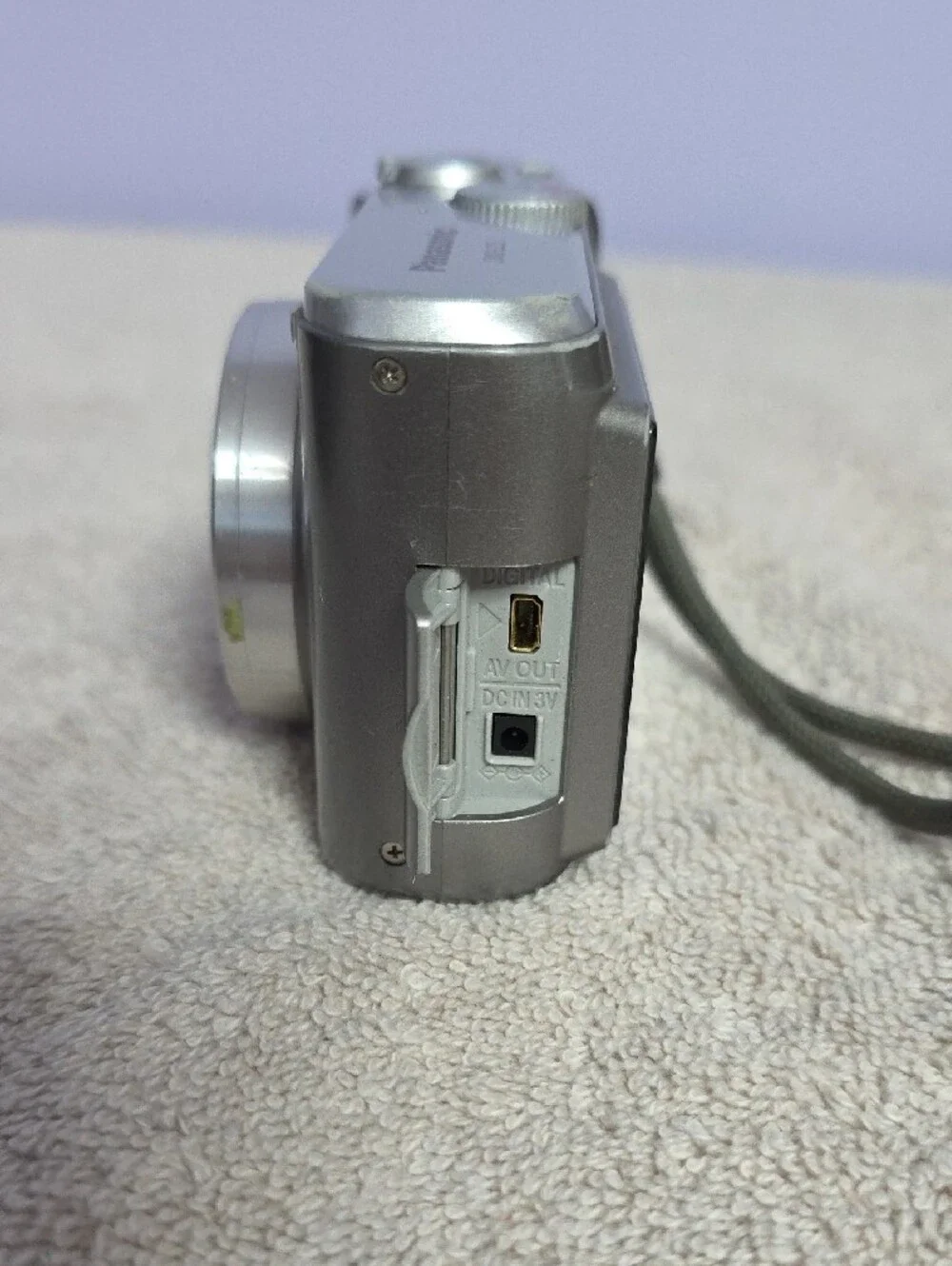 Panasonic Lumix Silver Compact Digital Camera - Silver Includes Kenneth Cole Bag